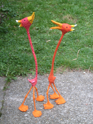 3-beinige Vögel
